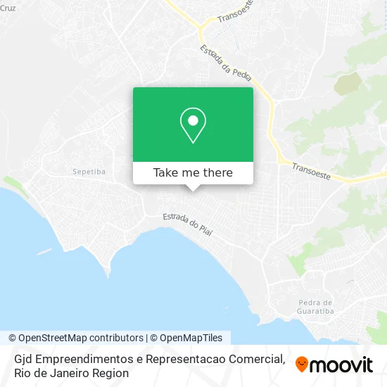Gjd Empreendimentos e Representacao Comercial map