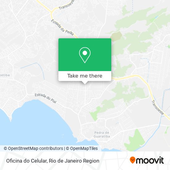 Oficina do Celular map