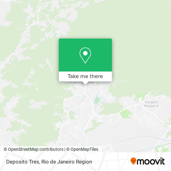 Deposito Tres map
