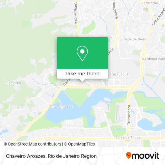 Chaveiro Aroazes map