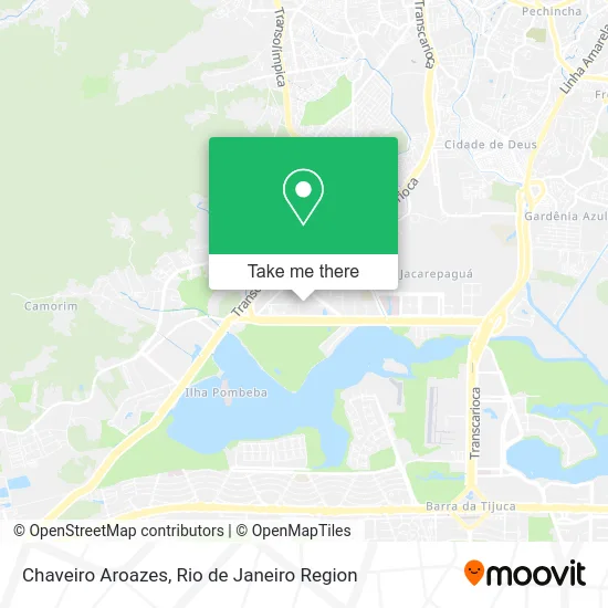 Chaveiro Aroazes map