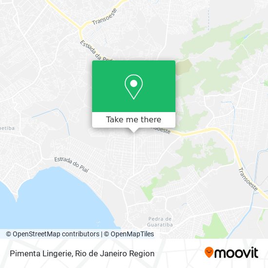 Mapa Pimenta Lingerie