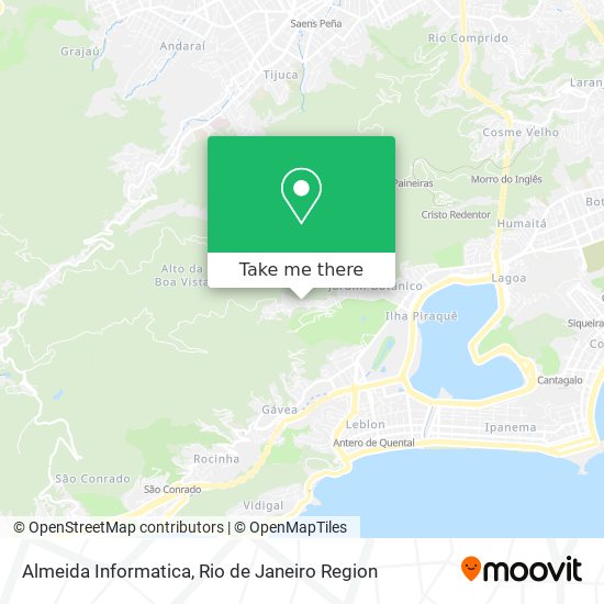 Almeida Informatica map