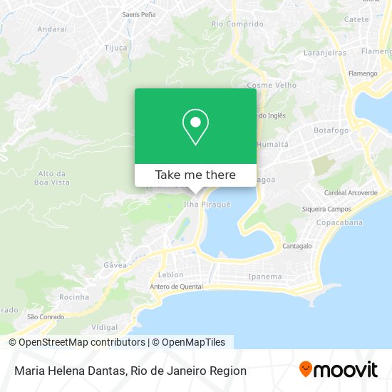 Maria Helena Dantas map