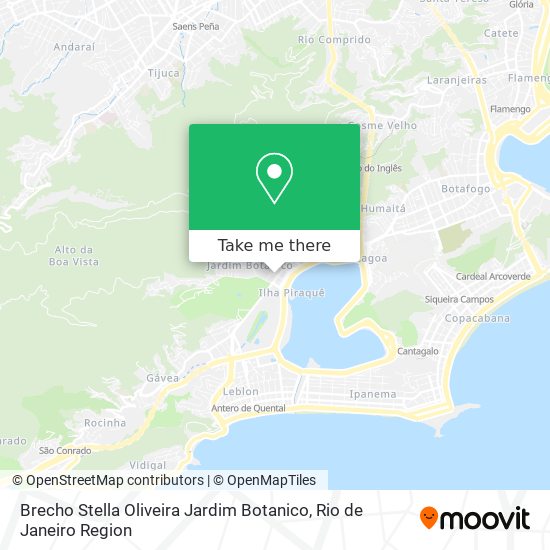 Brecho Stella Oliveira Jardim Botanico map