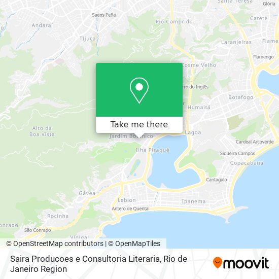 Saira Producoes e Consultoria Literaria map