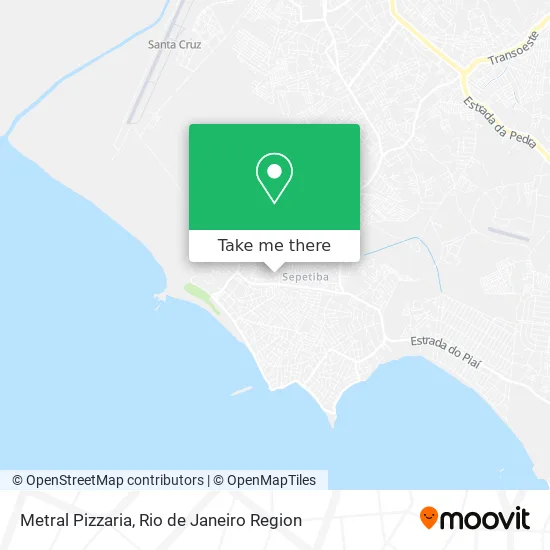 Metral Pizzaria map