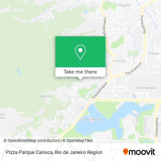 Pizza Parque Carioca map
