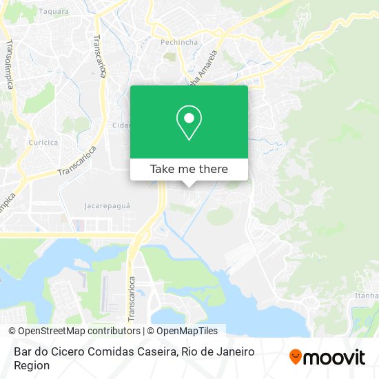 Bar do Cicero Comidas Caseira map