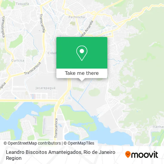 Leandro Biscoitos Amanteigados map
