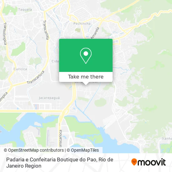 Padaria e Confeitaria Boutique do Pao map