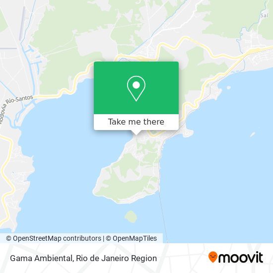 Gama Ambiental map