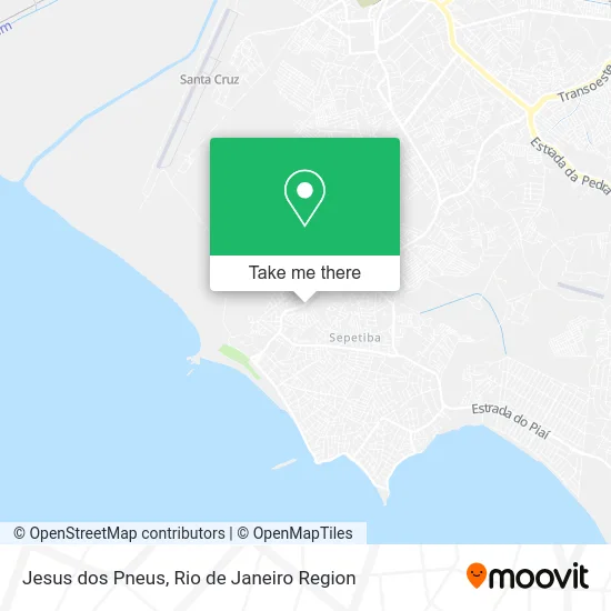 Jesus dos Pneus map