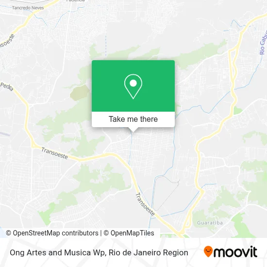 Ong Artes and Musica Wp map