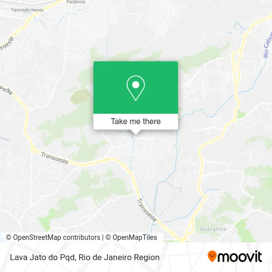 Lava Jato do Pqd map