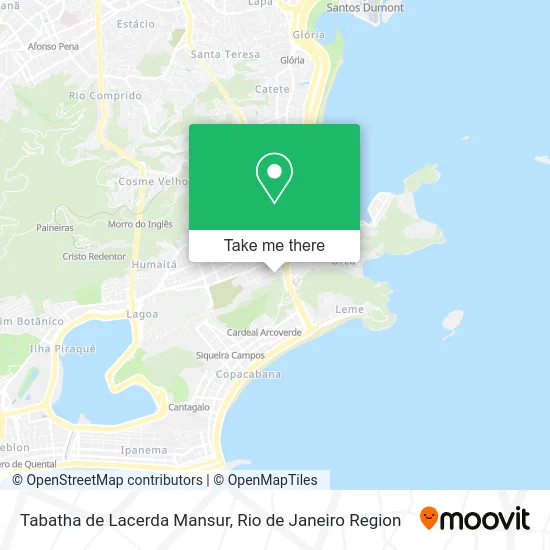 Tabatha de Lacerda Mansur map
