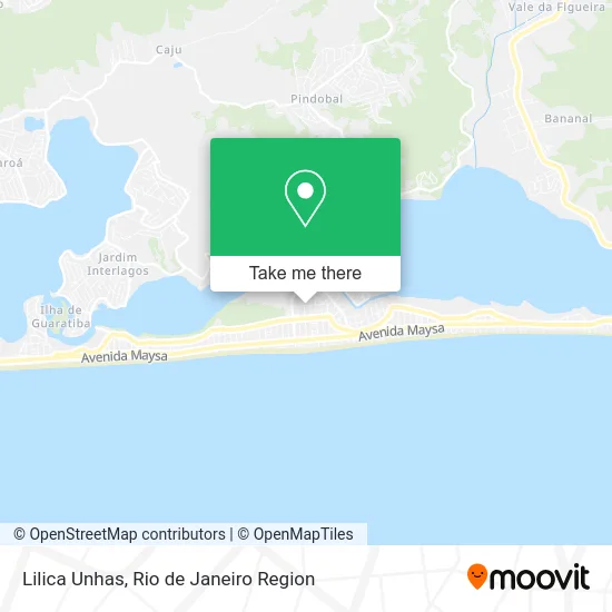 Lilica Unhas map