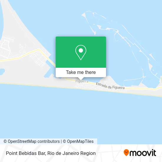 Point Bebidas Bar map