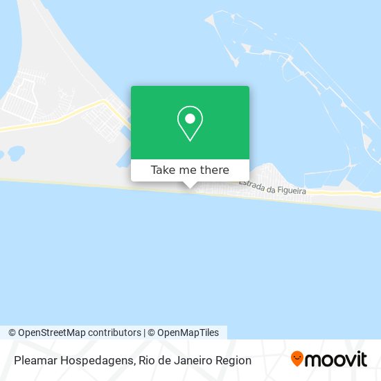 Pleamar Hospedagens map