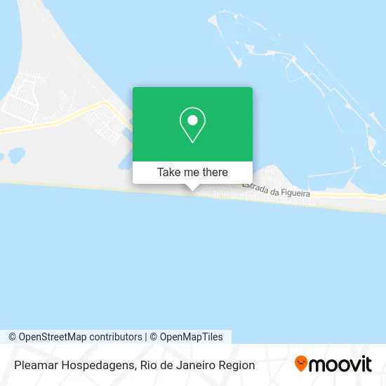 Pleamar Hospedagens map