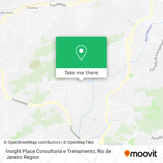 Insight Place Consultoria e Treinamento map
