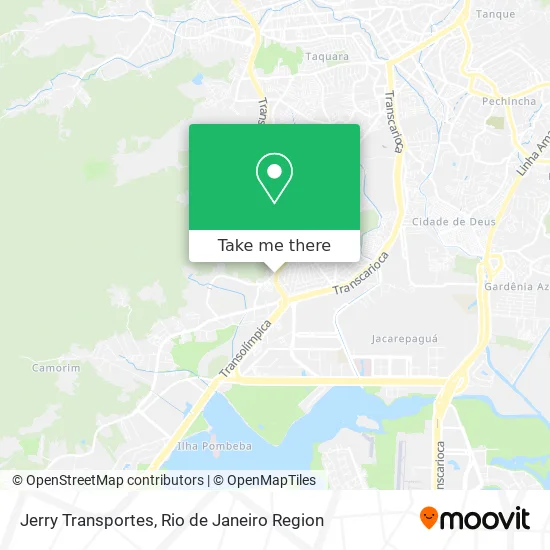 Jerry Transportes map