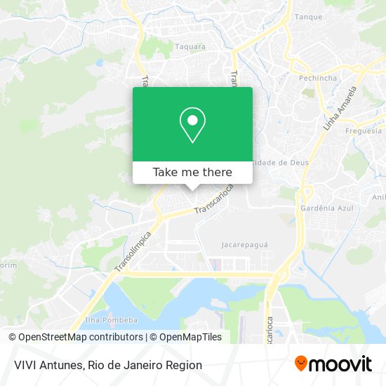 VIVI Antunes map