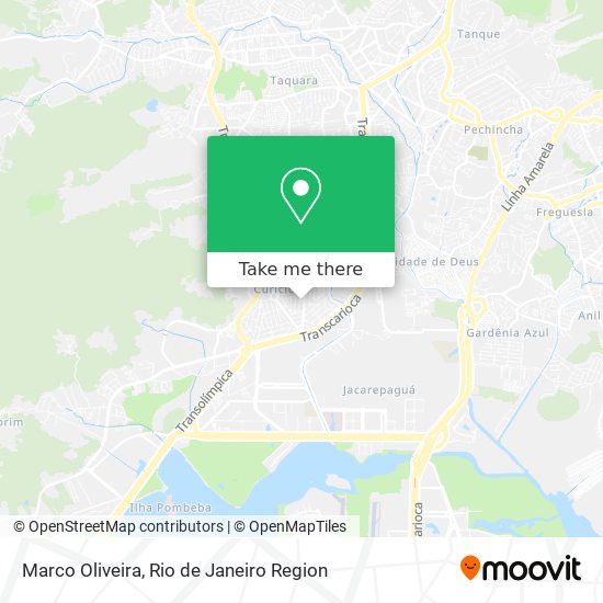 Mapa Marco Oliveira