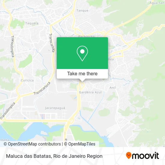 Maluca das Batatas map
