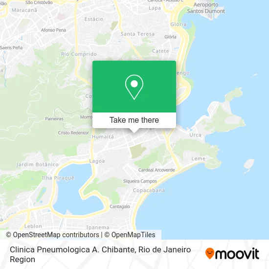 Clinica Pneumologica A. Chibante map