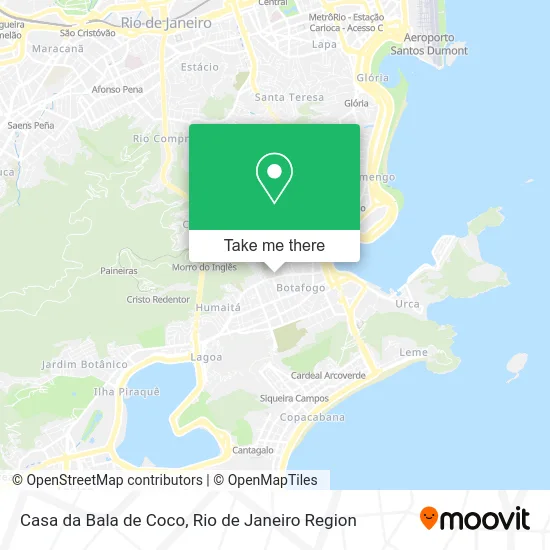 Casa da Bala de Coco map