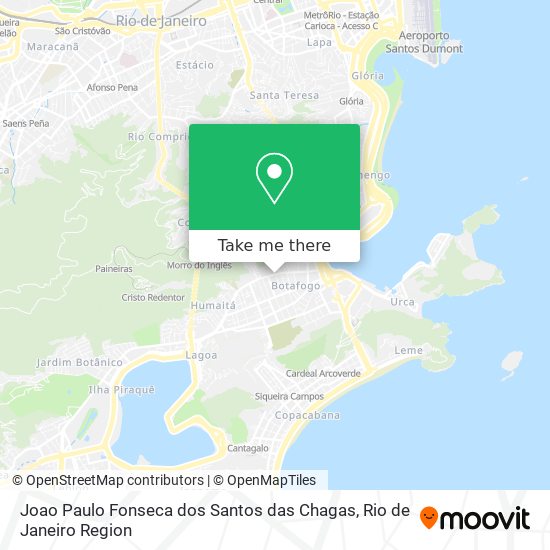 Joao Paulo Fonseca dos Santos das Chagas map