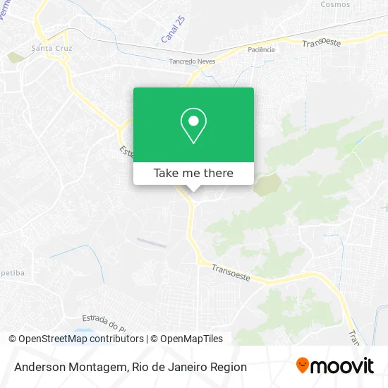 Anderson Montagem map