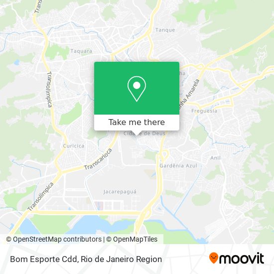 Bom Esporte Cdd map