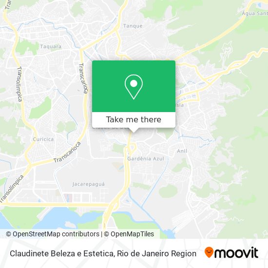 Claudinete Beleza e Estetica map