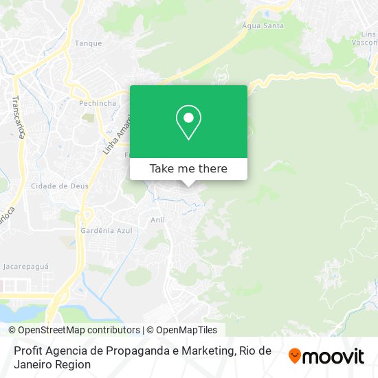 Profit Agencia de Propaganda e Marketing map