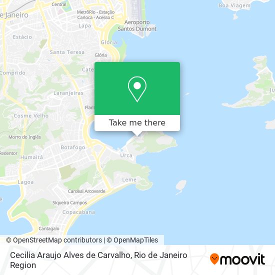 Cecilia Araujo Alves de Carvalho map
