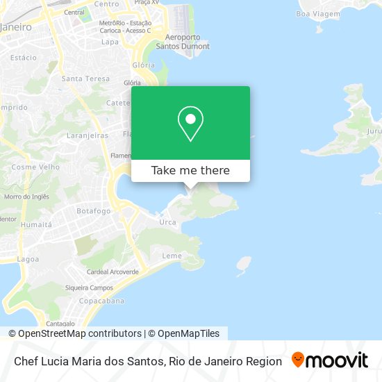 Chef Lucia Maria dos Santos map