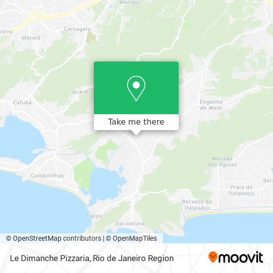 Le Dimanche Pizzaria map