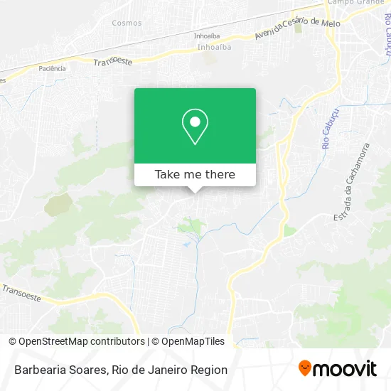 Barbearia Soares map