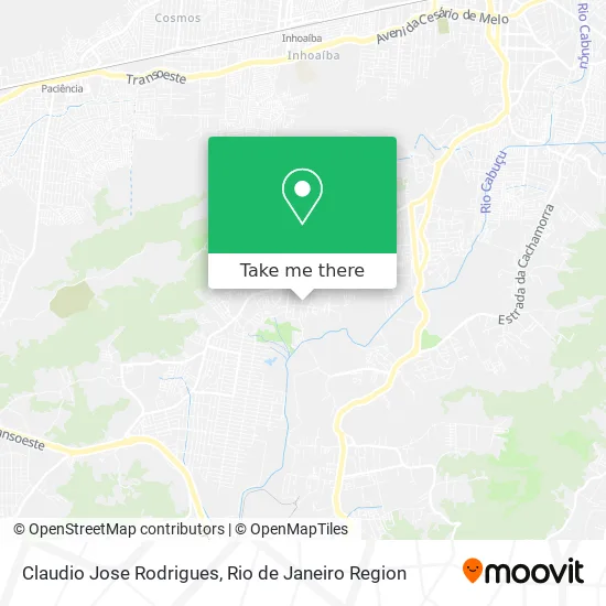 Claudio Jose Rodrigues map