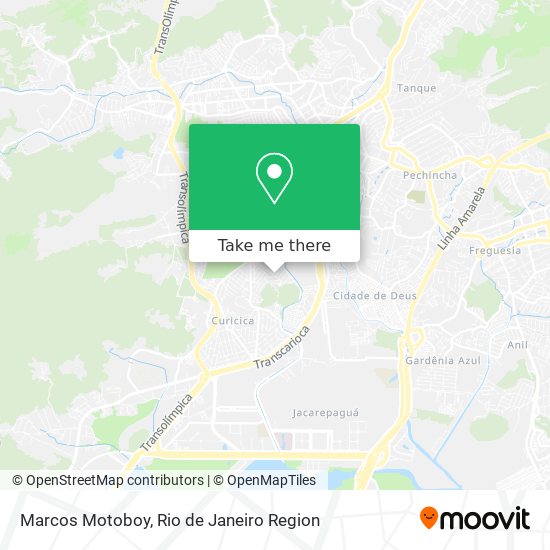 Mapa Marcos Motoboy