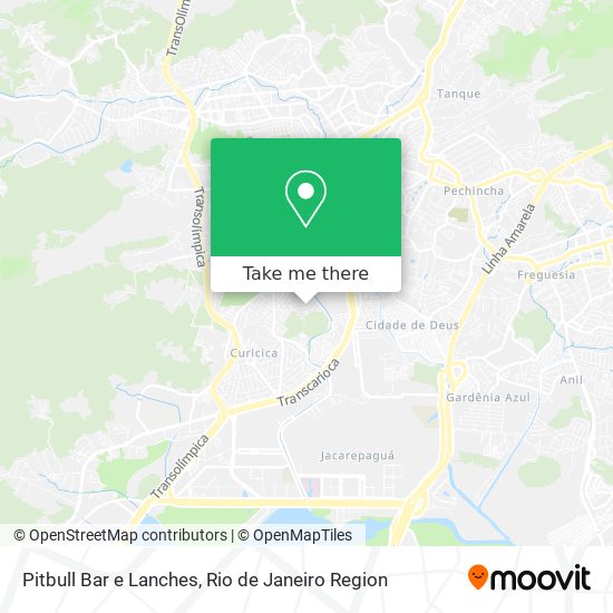 Pitbull Bar e Lanches map