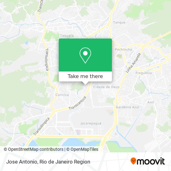 Jose Antonio map