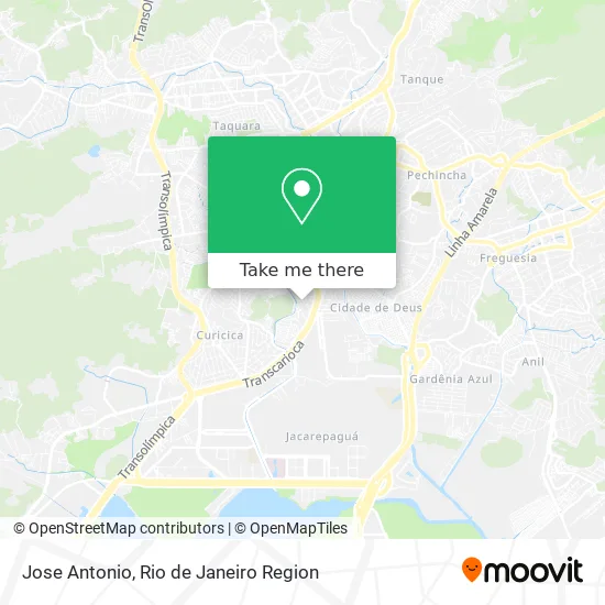 Jose Antonio map