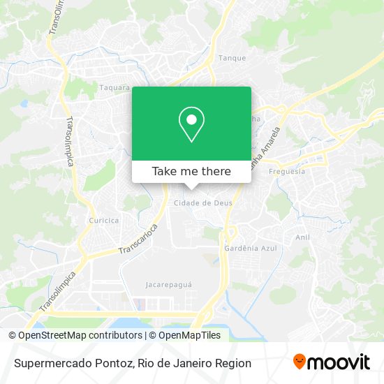 Supermercado Pontoz map