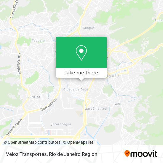 Veloz Transportes map