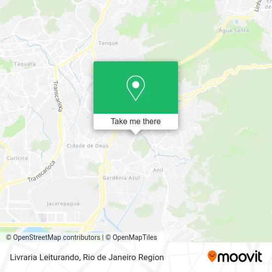 Livraria Leiturando map
