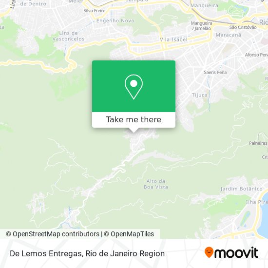 De Lemos Entregas map