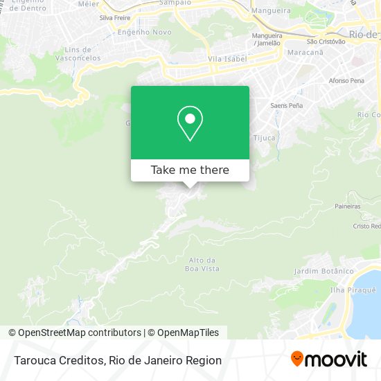 Tarouca Creditos map